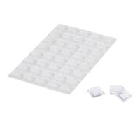 Pied dappareil 3M SJ 5308 MPCB autocollant, carré transparent (Ø x h) 12.7 mm x 3.1 mm 40 pc(s)