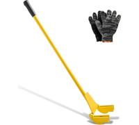 Pied-de-biche/levier - Barre de démolition et de levage - Longueur 113 cm - Capacité de charge 907 kg - Retire les lames de terrasse - Pour les revêtements de sol, les structures de charpente, les toi
