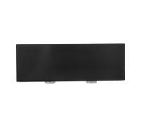 Pied de Canapé en Acier Inoxydable Noir Moderne Colonne Silhouette Robuste | Protège Sol et Réduit Bruit, Accessoires Joints Inclus, Design Minimaliste Contemporain pour Salon Esthétique