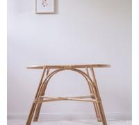 Pied De Couffin En Rotin, Pour Couffin 70x30cm Naturel TU