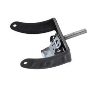 Pied de fourche en métal robuste pour roue de 17,8 cm, kit de réparation essentiel pour chariots pliants et chariots de jardin