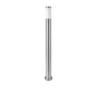 Lampe sur pied d'extérieur sur pied allée de jardin lumière de colonne de base en acier inoxydable argent V-TAC 8962