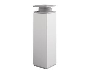 Pied de meuble réglable - aluminium - tube carré 40x40 mm - 150 mm GTV