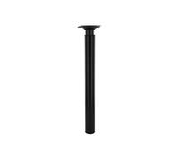 Cime - Pied de Meuble - Pied reglable de 300 a 500mm - Robuste - Coloris Noir - Stabilite Garantie