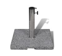 Pied De Parasol 20 Kg 3 Adapteurs Inclus 30 / 35 / 38 Mm Gris Helloshop26 2202027 Multicolore