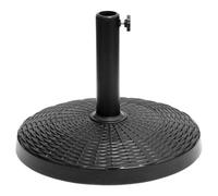 Happy Garden Pied de Parasol Droit QUIMPER Noir - mât de Parasol Compatible de 38 à 48mm