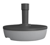 Pied De Parasol Rond 20l à Remplir Gris Béton - Eda