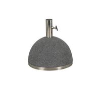 Esschert Design Granito Support pour Parasol 11,5 kg Ø env. 25 cm Ø intérieur 3,6 cm Noir