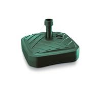 Pied de parasol - PROSPERPLAST - Carré - Polyéthylène - 39 x 39 x 13 cm - Vert