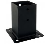 Simpson Strong-Tie – Pied de poteau carré de jardin PPJBT70PB 70x70 mm finition noire