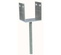 Simpson Pied de poteau en U à sceller PPD90/70G largeur 90 mm