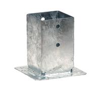 Pied de poteau carré sur platine - acier galvanisé - PPJBT70 SIMPSON Strong-Tie