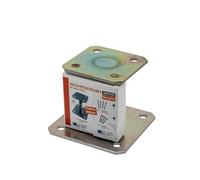 Pied de poteau réglable prêt-à-fixer" SIMPSON - kit complet avec fixations - KIT FIX APB100"