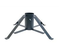 Pied de sapin 4 pieds fer plat anthracite tube 11 cm