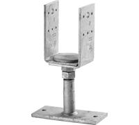 Pied de support SIMPSON PVDB 120G-B réglable en hauteur galvanisé à chaud avec évaluation