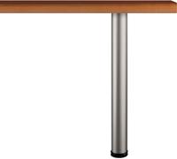 Pied de support STANDARD 6/82 couleur inox
