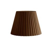 Pied de table basse en bois de noyer marron, rond - Pomax, Edgar - Ø50x32 cm