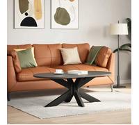 Pied de table basse en forme d'araignée - KALISSE - Noir - Acier thermolaqué - 98 x 58 x (42-43) cm