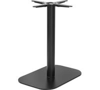 Pied de table Bolero en fonte noire 420 x 600 x 720 mm