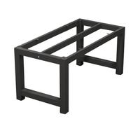 Pied de Table en Métal, Cadre Bureau Robuste, Cadre Table Basse D'ordinateur de Salle À Manger Industrielle, Pieds Meubles Rectangulaires, Base Bureau Moderne pour Cuisine(155x55x71cm)