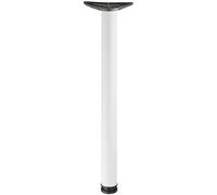 Pied de table RONDELLA diamètre 60 mm hauteur 710 mm finition blanc 635.24.775