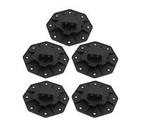 Pied de terrasse Lot de 5 supports levage pont réglables en hauteur, socle support plancher for élévateur