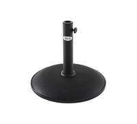 Pied En Béton Pour Parasol Droit 15 Kg Noir - Hespéride Noir