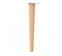 Pied en bois incliné pour table basse style scandinave - hauteur 400 mm Interges