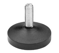 Pied niveleur Fortaps 45-40 M10 - Réglable - Noir