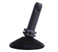 Pied niveleur Fortaps 55-40 - Réglable avec rotule - Noir