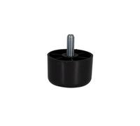 Pied Plastique A Visser, Diam.60 X H.40 Mm