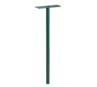 Pied pour boites aux lettres DECAYEUX Acier Vert H.1110mm Ø35mm - 139282