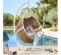 Pied pour chaise suspendue PANAO Blanc 113 x 210 cm - Acier traité époxy Hespéride