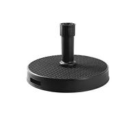 EDA – Pied de parasol – 19644 – Rond en béton 27 kg – Anthracite