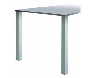 Pied snack - aluminium - carré 60 mm - hauteur 1100 mm - Quadra 647 CAMAR