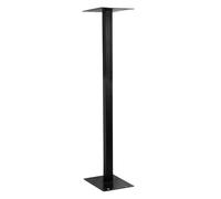 Piédestal en Fer Noir pour Boîte aux Lettres 105 x 28 x 20 cm Capacité Maximale 21 kg Imperméable Usage Extérieur [Fixations INCLUSES]