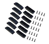 Pieds de en plastique pour systèmes d ' outils électriques, clous inclus, accessoires d ' outils de Construction ABS, adaptateur de 12 pièces