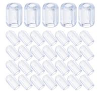 Pieds de Grille D’évier Pvc Transparents 80 Pièces