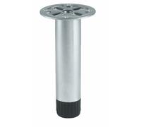 Pieds de meuble 323 en acier avec embase fixe - H 150 mm - 100 pièces CAMAR