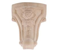 Pieds de Meubles sculptés en Bois Massif, 4 pièces, Pieds siège Meuble TV, Accessoires décoration Vintage for la Maison pour Mobilier