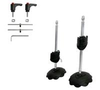 Telesteps Pieds de sécurité réglables pour échelles de I Seulement compatible avec produits de I Parfaitement adapté aux surfaces inégales I Déployable à une hauteur de 220mm max I 9190-209