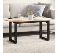 Pieds de Table Basse Cadre en O Table d'Appoint Meuble Intérieur Acier vidaXL