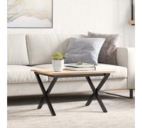 Pieds de Table Basse Cadre en X Table d'Appoint Meuble Intérieur Acier vidaXL
