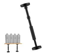 Pieds de table réglables en hauteur, barre anti-basculement réglable | Poteaux de support télescopiques réglables anti-sismiques pour armoire, table, étagère, table à laver, bas