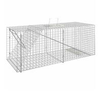Piège à animaux - vidaXL - Fer galvanisé - 64,5x25x26,5 cm - Sécurisé - Pratique