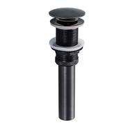 Piège À Bouteille Ronde En Laiton P Avec Vidange Pop-up, Kit De Tube for Déchets Bassin, Hauteur Réglable Pour Bain(Pop-up no overflow)