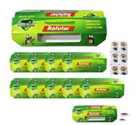 Piège à cafards avec attractif, 10 pièces, lutte anti-nuisibles non toxique, sécurisé pour cuisine, chambre, garage, cave et espaces humides, solution efficace contre les cafards et nuisibles