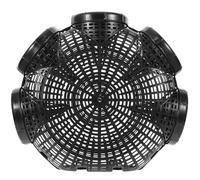 Piège à Écrevisses Noir Réutilisable en PP pour Poissons et Crustacés | Portable et Détachable, Usage Eau Douce ou Salée, Économie D’appâts, Format Pratique pour Sortie
