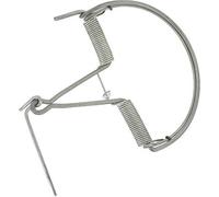 Piège à Fil Galvanisé 15 cm - Solution Radicale Contre Loir Lérot Souris et Rat - Piège à Ressort Métallique Traditionnel Haute Sensibilité Réutilisable pour Intérieur et Extérieur
