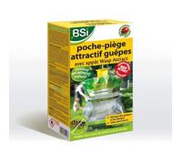 piège à guêpes et frelons - BSI - non-réutilisable - poche-piège - facile à utiliser - 9 à 24 cm - fabrication France